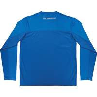 Chemise de refroidissement &agrave; manches longues avec protection solaire et UV Chill-Its 6689, Bleu, Petit Chandler Sales