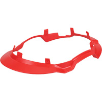 Narrow Clip-On Full Brim for RZRBack Climbing Helmet, Red Chandler Sales