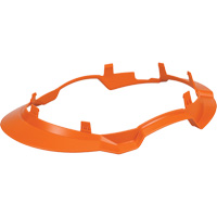 Bordure &eacute;troite compl&egrave;te &agrave; agrafe pour casque d'alpiniste RZRBack, orange brûl&eacute;e Chandler Sales