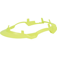 Bordure &eacute;troite compl&egrave;te &agrave; agrafe pour casque d'alpiniste RZRBack, jaune haute visibilit&eacute; Chandler Sales