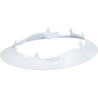 Wide Clip-On Full Brim for RZRBack Climbing Helmet, White Chandler Sales