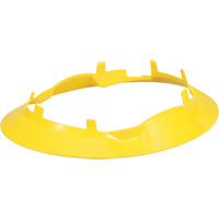Wide Clip-On Full Brim for RZRBack Climbing Helmet, Yellow Chandler Sales