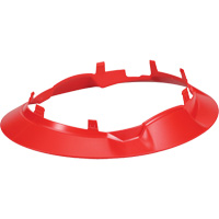 Wide Clip-On Full Brim for RZRBack Climbing Helmet, Red Chandler Sales