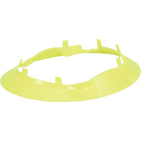 Wide Clip-On Full Brim for RZRBack Climbing Helmet, High Visibility Yellow Chandler Sales