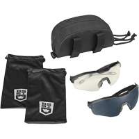 MY6 Safety Glasse Eyeshield Kit, Clear/Smoke Lens, Anti-Fog/Anti-Scratch, ANSI Z87+ Chandler Sales