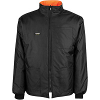 Manteau haute visibilit&eacute; 7-en-1, Polyester, Orange haute visibilit&eacute;, T-petit Chandler Sales