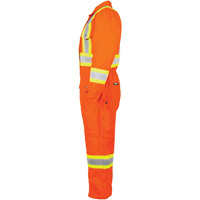 High-Visibility Lined Canvas Overalls, Small, High Visibility Orange Chandler Sales