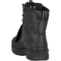 Bottes de travail G3e de 8" avec protecteur m&eacute;tatarsien &agrave; l'ext&eacute;rieur, Cuir, Taille 3, Imperm&eacute;able Chandler Sales