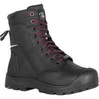 Bottes de travail pour femmes avec protecteur m&eacute;tatarsien flexible &agrave; l'int&eacute;rieur, Cuir, Embout Acier, Taille 5, Imperm&eacute;able Chandler Sales