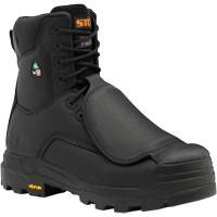 Bottes de travail Vulcan avec protecteur m&eacute;tatarsien &agrave; l'ext&eacute;rieur, Cuir, Taille 5, Imperm&eacute;able Chandler Sales