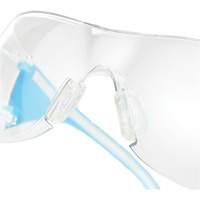 Lunettes de s&eacute;curit&eacute; bleu/blanc Adapt Lite, Lentille Transparent, Antibu&eacute;e/Anti-&eacute;gratignures, ANSI Z87+/R&eacute;pond ou surpasse la norme CSA Z94.3 Chandler Sales