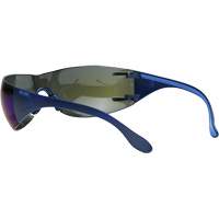 Lunettes de s&eacute;curit&eacute; Adapt Lite, Lentille Miroir bleu, Antibu&eacute;e/Anti-&eacute;gratignures, ANSI Z87+/R&eacute;pond ou surpasse la norme CSA Z94.3 Chandler Sales