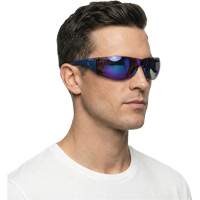Lunettes de s&eacute;curit&eacute; Adapt Lite, Lentille Miroir bleu, Antibu&eacute;e/Anti-&eacute;gratignures, ANSI Z87+/R&eacute;pond ou surpasse la norme CSA Z94.3 Chandler Sales