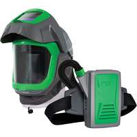 Z-Link Respirator Helmet with Face Seal, Visor & Belt Mount, Facepiece Respirator/Welding Helmet, Lithium-Ion Battery Chandler Sales
