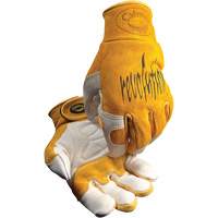Caiman&reg; Premium TIG/MIG Welder's Gloves with Hook & Loop Closure, Split Cowhide, Size Medium Chandler Sales