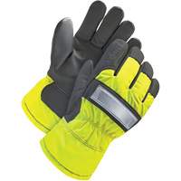 High-Visibility Fitter's Glove, X-Small, Grain Goatskin Palm, Thinsulate Inner Lining Chandler Sales