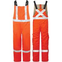 Salopette isol&eacute;e haute visibilit&eacute; de 9 oz Avenger, style 525, Hommes, T-petit, Orange Chandler Sales