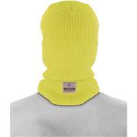 N-Ferno&reg; 2-Layer Rib Knit Freezer Balaclava Face Mask, Acrylic, High-Visibility Lime Green Chandler Sales