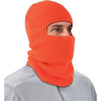N-Ferno&reg; 2-Layer Rib Knit Freezer Balaclava Face Mask, Acrylic, Orange Chandler Sales