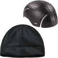 N-Ferno&reg; Zippered Winter Beanie Hat & Bump Cap Insert, Fleece Lining, Medium/Small, Black Chandler Sales
