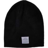 N-Ferno&reg; Rib Knit Winter Hat, Acrylic Lining, One Size, Black Chandler Sales