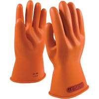 NOVAX&reg; Rubber Insulating Glove with Straight Cuff, ASTM Class 0, Size 6, 11" L Chandler Sales