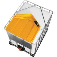 Large 3.9 Gal. Yellow Chemically-Resistant Polyethylene IBC Funnel Chandler Sales