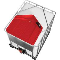 Large 3.9 Gal. Red Chemically-Resistant Polyethylene IBC Funnel Chandler Sales