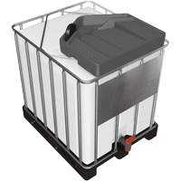 Large 3.9 Gal. Grey Chemically-Resistant Polyethylene IBC Funnel Chandler Sales