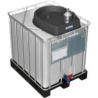 Medium 7.9 Gal. Grey Chemically-Resistant Polyethylene IBC Funnel Chandler Sales
