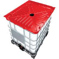 Full Size 30 Gal. Red Chemically-Resistant Polyethylene IBC Funnel Chandler Sales