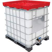 Full Size 30 Gal. Red Chemically-Resistant Polyethylene IBC Funnel Chandler Sales