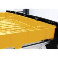 Full Size 30 Gal. Yellow Chemically-Resistant Polyethylene IBC Funnel Chandler Sales