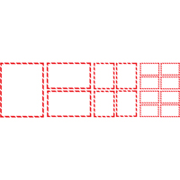 WHMIS Labels 400/Pkg, Paper, Roll, 5-1/2" L x 4-1/4" W Chandler Sales