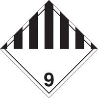 Miscellaneous Danger TDG Placard, Plastic Chandler Sales