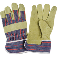 Abrasion-Resistant Comfort Fitters Glove, Large, Grain Pigskin Palm, Cotton Inner Lining Chandler Sales