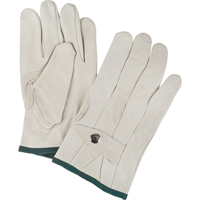Standard-Duty Ropers Gloves, Medium, Grain Cowhide Palm Chandler Sales