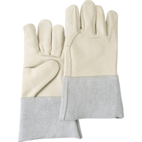 Gants de travail d'usage standard, Grand, Paume en Cuir fleur de vache Chandler Sales