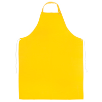 PVC Apron, PVC, Yellow, 35" W x 45" L Chandler Sales