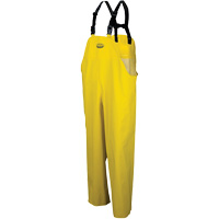 V&ecirc;tements imperm&eacute;ables Hurricane ignifuges et r&eacute;sistants &agrave; l'huile, pantalons, Petit, Jaune Chandler Sales