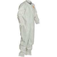 ProShield&reg; 60 Coveralls, Small, White, Microporous Chandler Sales