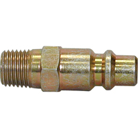 Quick Couplers - 3/8" Industrial, One Way Shut-Off - Plugs, 1/4" Chandler Sales