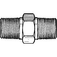 RACCORD HEXAGONAL MALE1/8"-1/8"NPT,LAITON, Laiton Chandler Sales