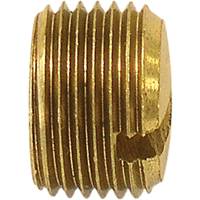 Pipe Plug (Slotted), 1/8" Dia., Brass Chandler Sales
