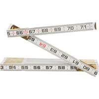 R&egrave;gle Red End Two Way, 6' lo, Bois, Graduations de 1/16" Chandler Sales