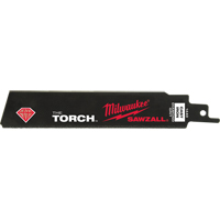 Lames de gr&egrave;s The Torch Sawzall, Losange, 6" lo Chandler Sales