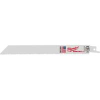 Lames de scie alternative Sawzall, Bim&eacute;tal, 8-12 Dents par pouce, 8" lo x 3/4" la Chandler Sales