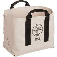 Sac &agrave; outils robuste de 17", Toile, 1 pochettes, Beige/Noir Chandler Sales
