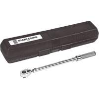 Torque Wrench, Click, 3/8" Square Drive, 10-100 ft-lb/13.6-135.6 Nm Chandler Sales