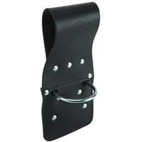 Porte-marteau avec anneau m&eacute;tallique et connexion tunnel, Support pour marteau, Cuir, 1 Poches Chandler Sales